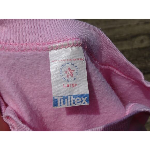 Vtg Jaclyn Smith Sweatshirt 70s Charlies Angels Crewneck Pullover Iconic Actress - Picture 8 of 9